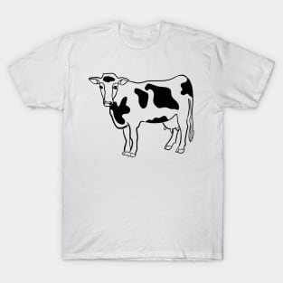 Stick figure cow T-Shirt